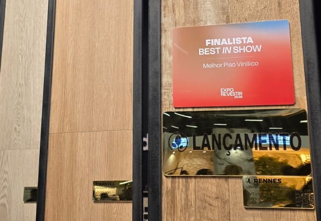 Finalista do Prêmio Melhor Piso Vinílico do 11º Best In Show